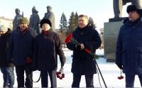 В Новосибирске почтили память Владимира Ильича Ленина